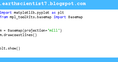 Membuat Peta versi Python (Basemap)