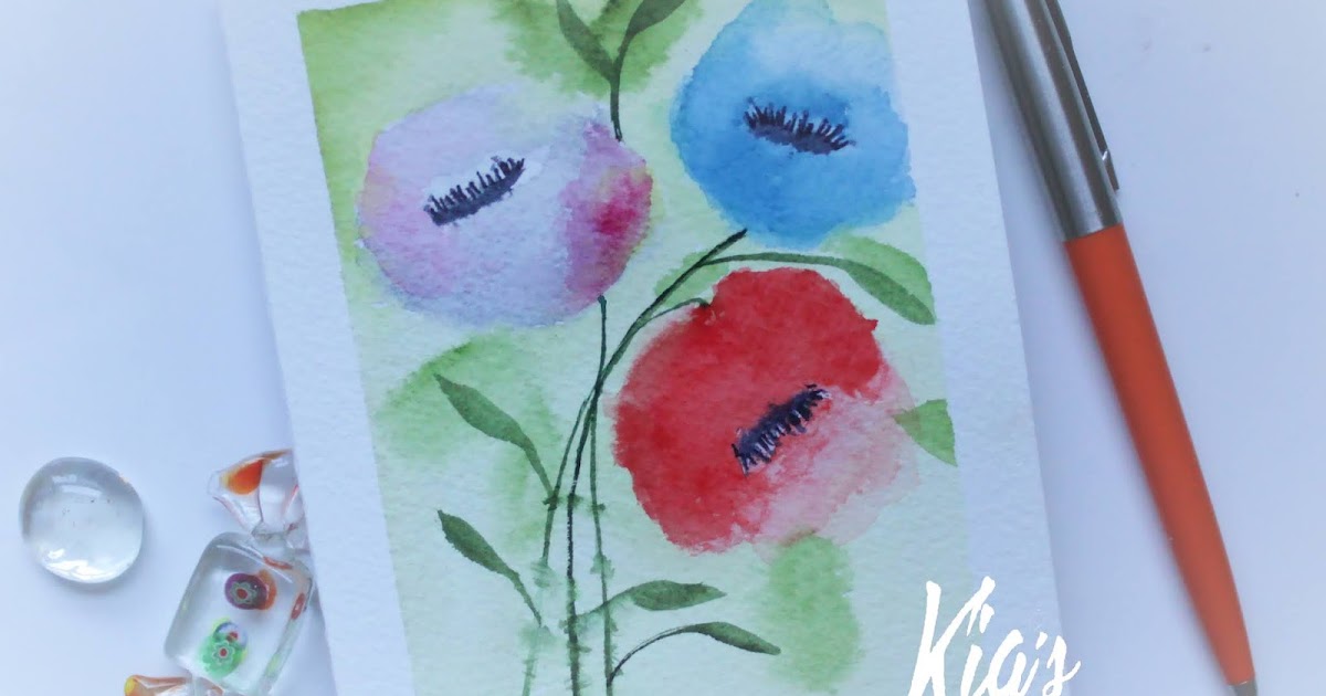 Abstract Loose Florals — Kia's Art Bits