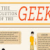 The Evolution of the Geek #infographic