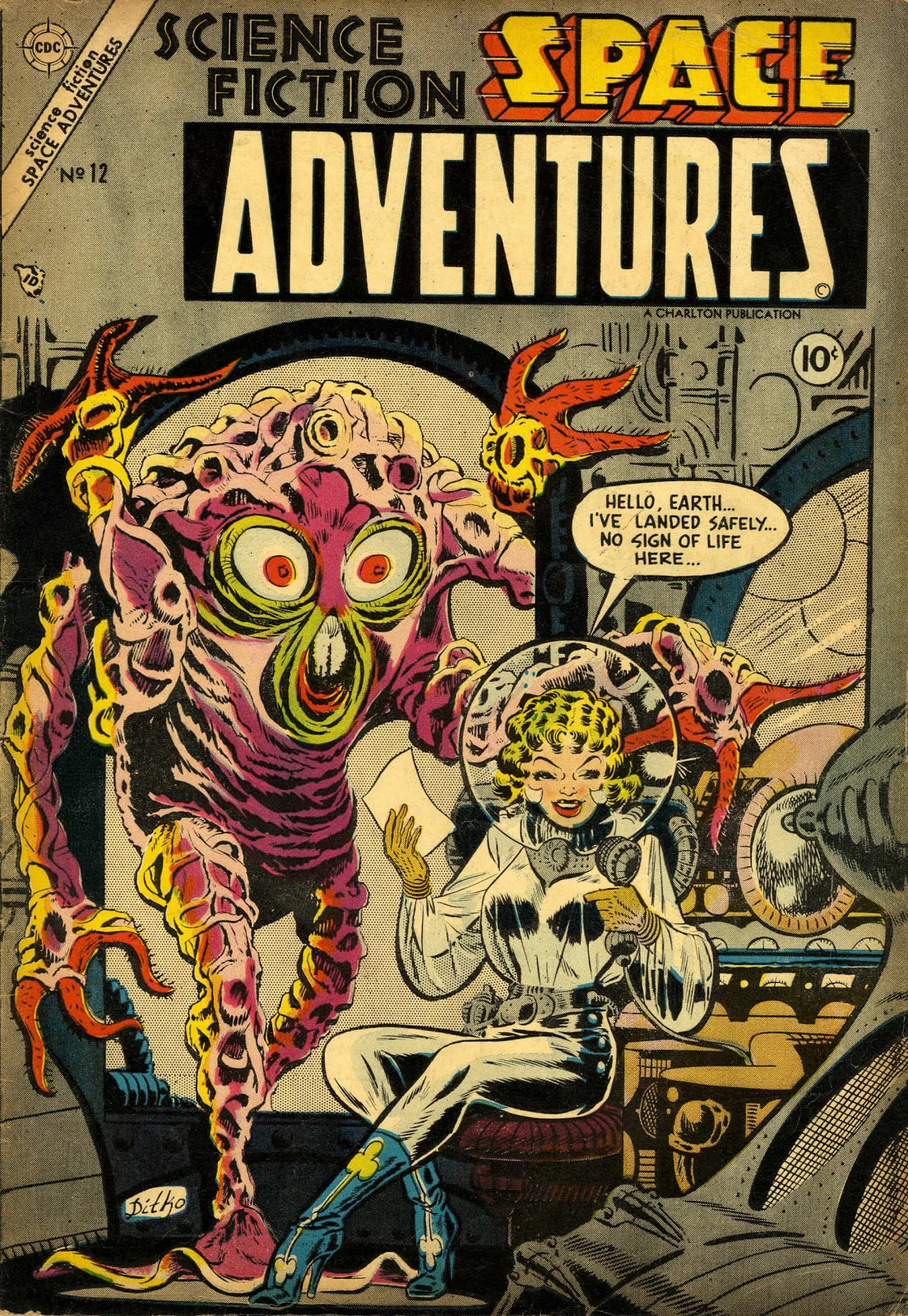 Cap'n's Comics: Some Spacey Steve Ditko