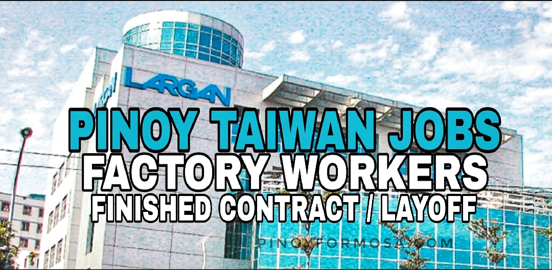 Direct Hiring Largan Precision Corp in Taichung hiring factory workers