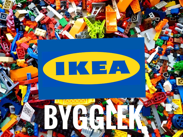 Ikea X Lego - Bygglek furniture for children and adults in 2020