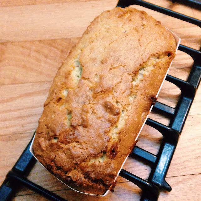 Toasted Almond White Chocolate Irish Soda Bread