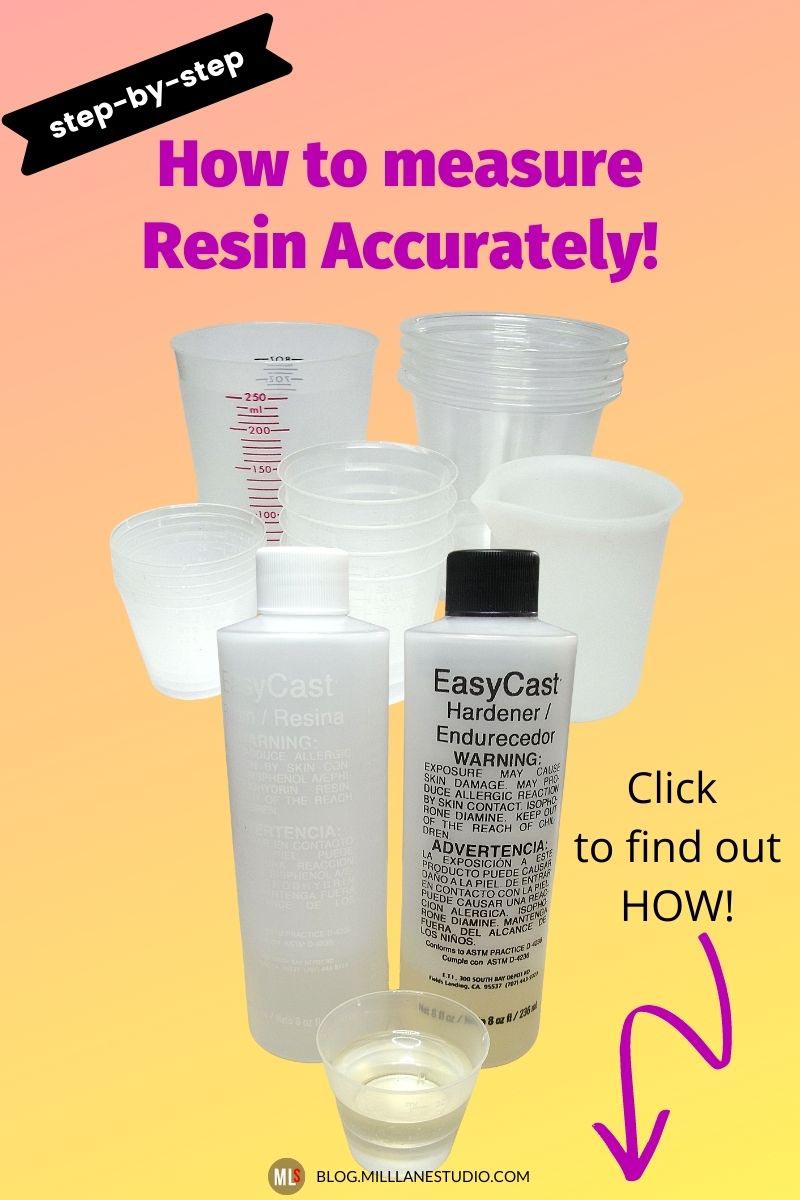 How to Measure Resin And Get it Right! Mill Lane Studio