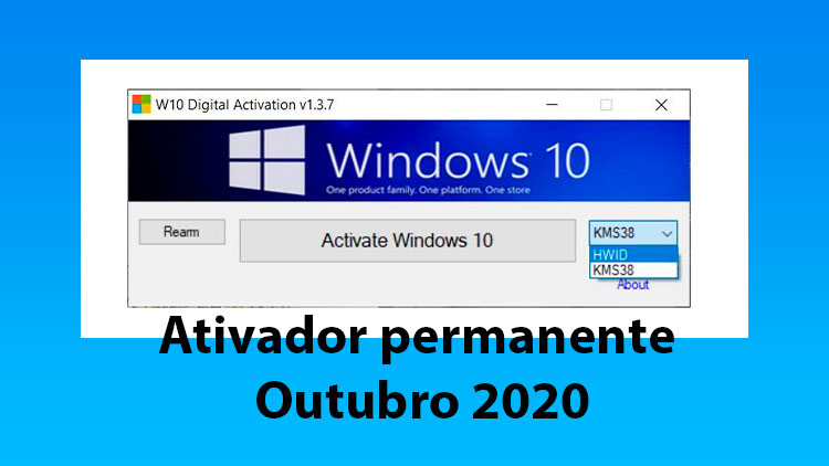 Windows 10 Ativador Digital 139 Outubro 2020 Ativador Permanente