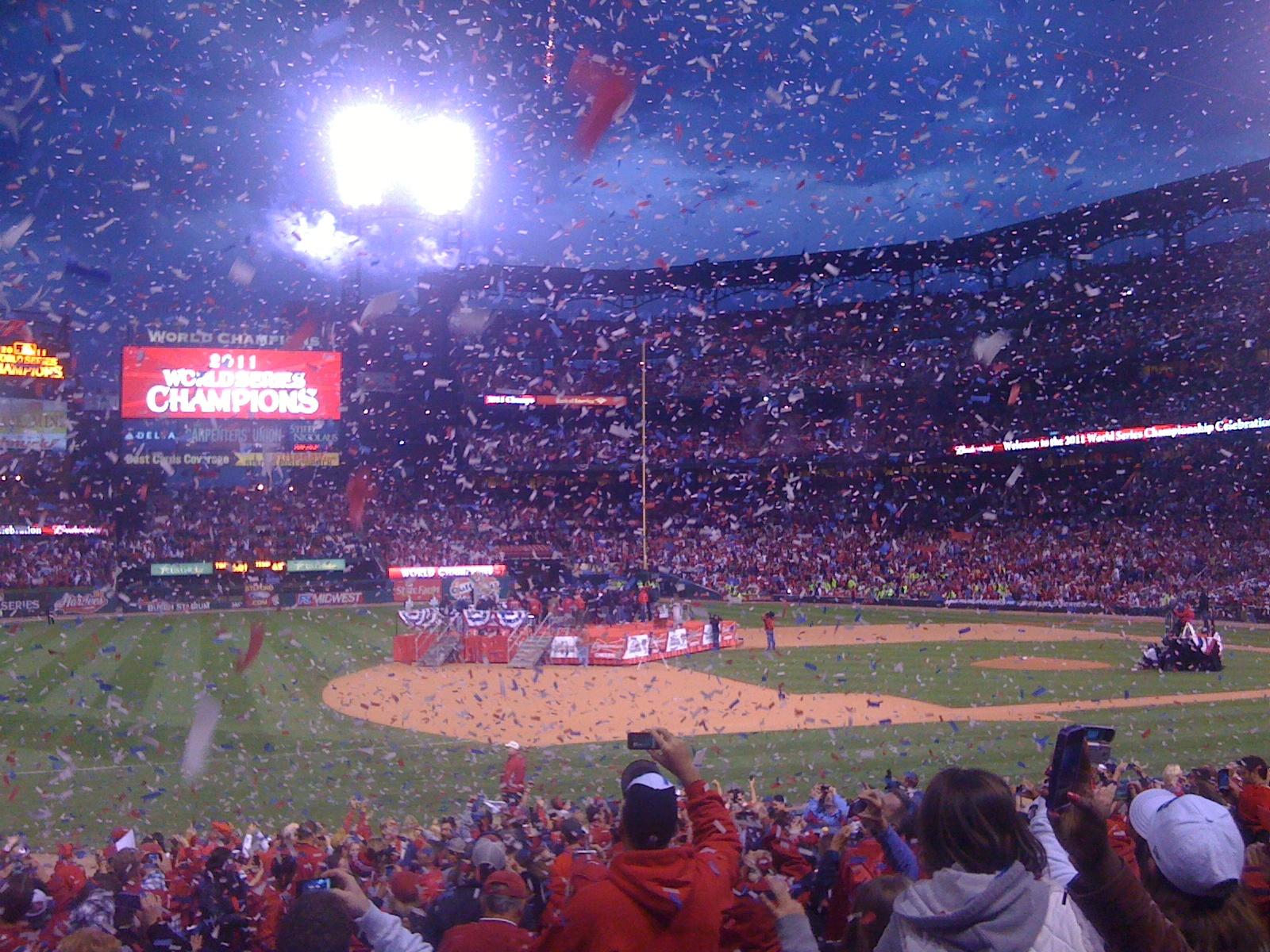 2011 Saint Louis Cardinals World Champions Celebration