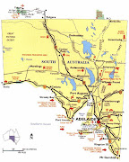 South Australia Region Map. South Australia is anchored in the southern . south australia map