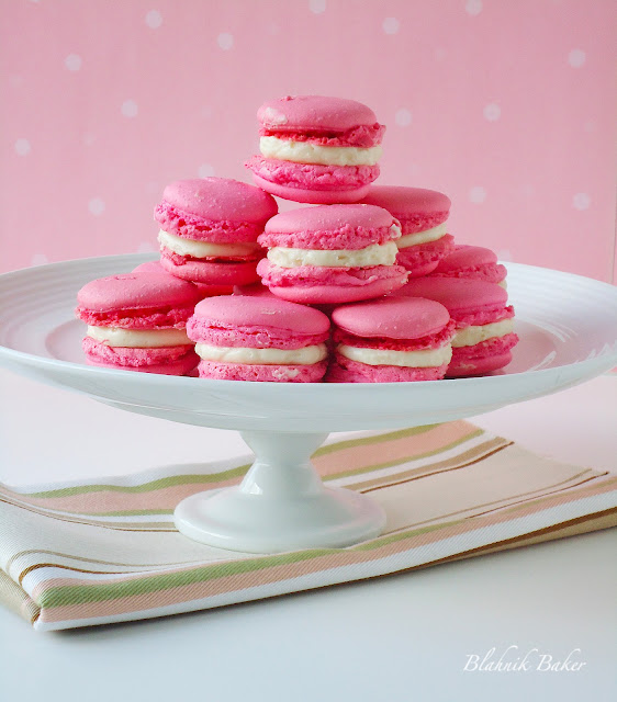 French Macarons - Get the recipe to make these delicate cookies on BlahnikBaker.com