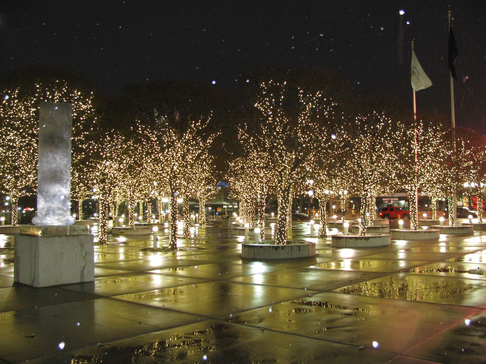 Exploring the American West Christmas Lights of Downtown Salt Lake and