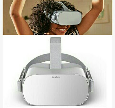 Oculus Visual Reality Video Game Headset with Built-In Speakers