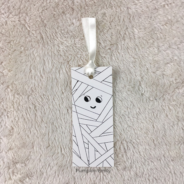 DIY Mummy Bookmark