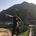 Paul Pogba Pictured "Dabbing" Atop The Great Wall Of China
