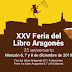 Programa XXV Feria del Libro Aragonés