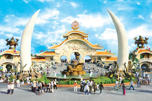 10 Wisata Keluarga Dengan Anak Di Ho Chi Minh City Saigon Vietnam 4 Suoi Tien Theme Park%2BVietnam