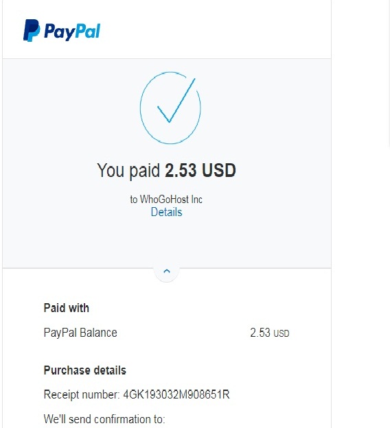 Some of my transactions on my verified UAE PayPal account