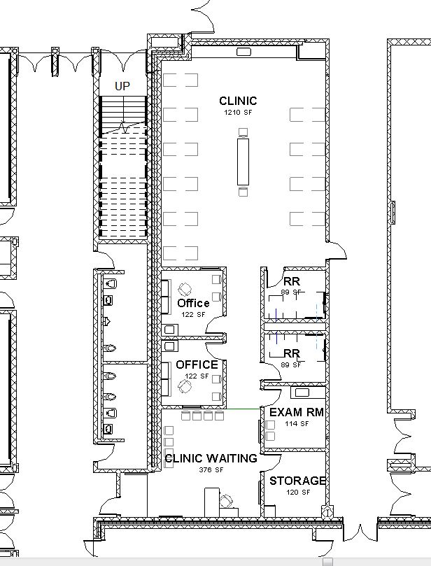 Lake Central High School Room Concepts Nurse