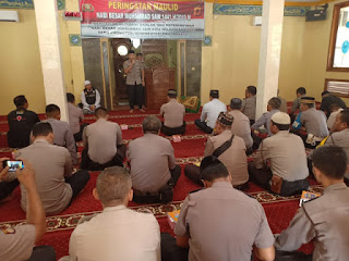 Sholawat Bersama Polres Majalengka peringati maulid Nabi Muhammad SAW 1441 H Sholawat Bersama Polres Majalengka peringati maulid Nabi Muhammad SAW 1441 H