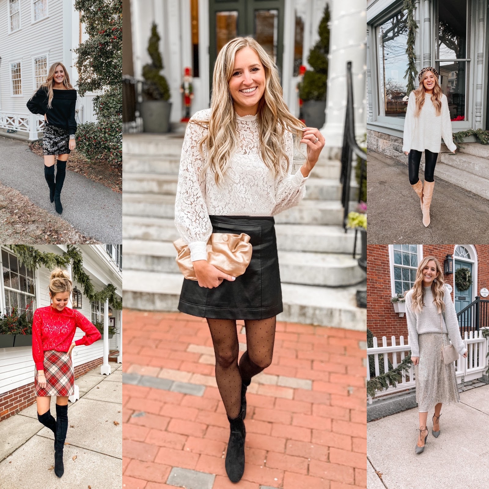 10 affordable & easy to create holiday party outfits!