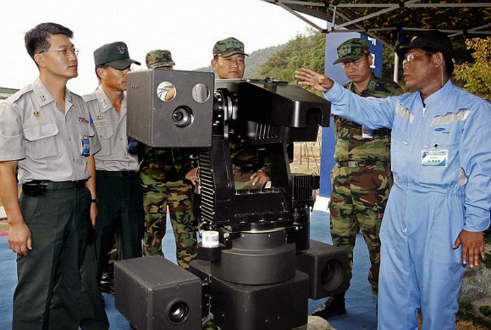 南韓武裝機器人駐守邊境 擁有自動監控能力