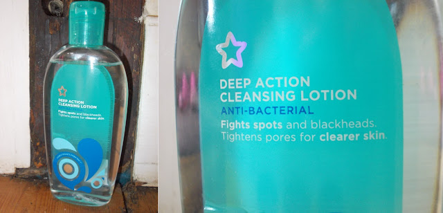 superdrug deep action cleansing soap bar