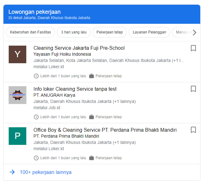 Gaji Cleaning Service Pt. Carefastindo / Lowongan Kerja