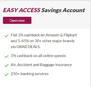 Easy access saving account benefits, बैंक अकाउंट कैसे खोलते है