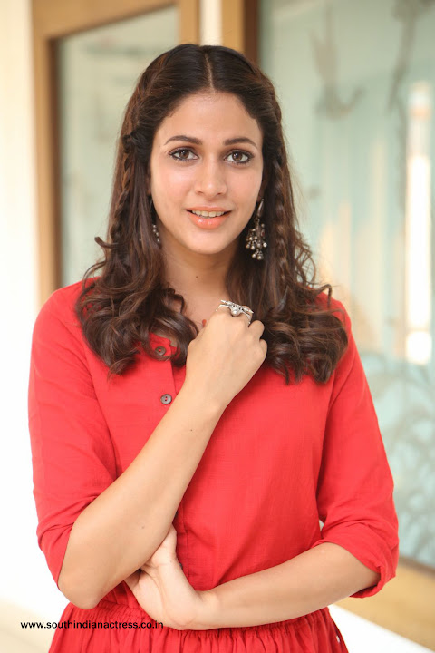Lavanya Tripathi at Radha movie Success Meet