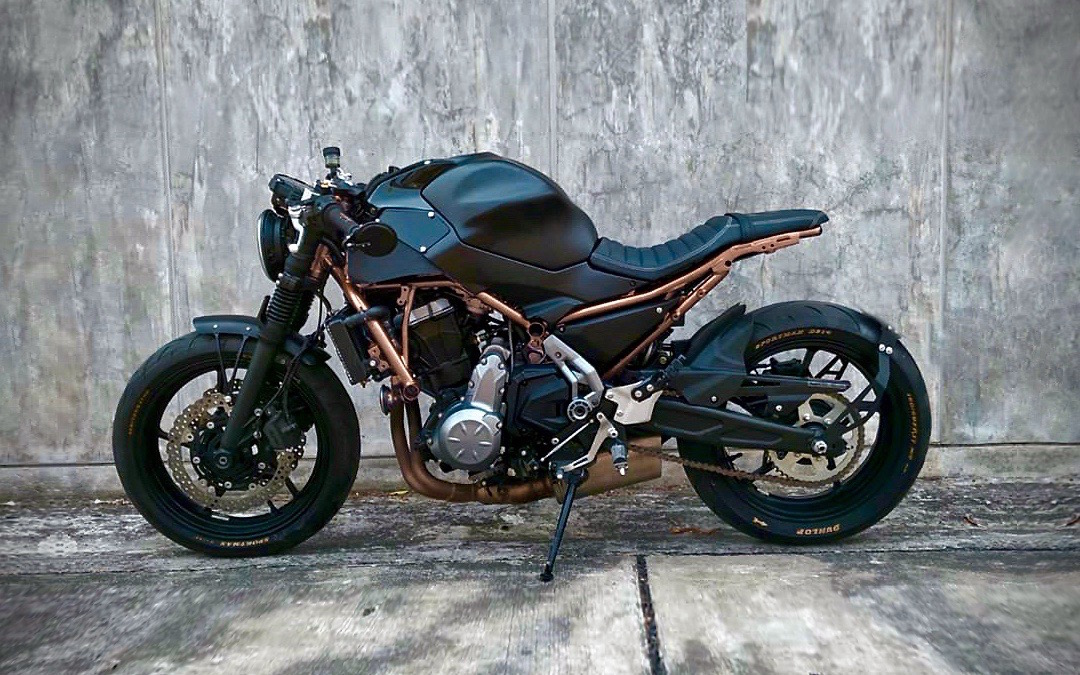Kawasaki z650 кастом