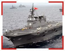 Japan: Japan's increased naval presence may cause waves