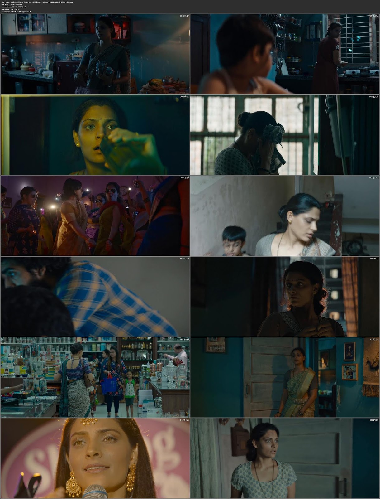 Choked Paisa Bolta Hai 2020 WEBRip 300MB Hindi Movie Download 480p ESub