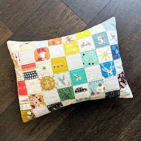 Road Trip Pillow from Patchwork USA by Heidi Staples of Fabric Mutt for Lucky Spool Media
