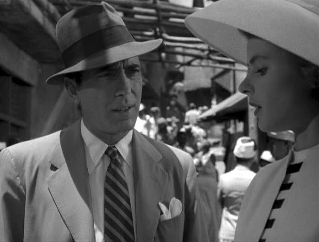 Great fashion from the movie  Casablanca.