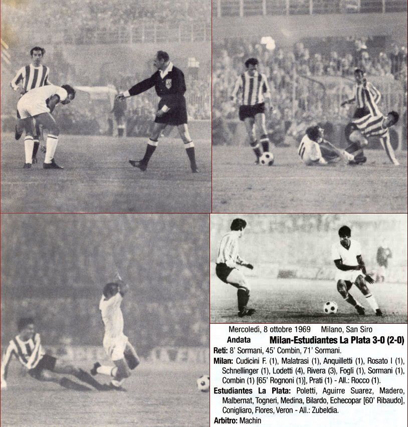TWB22 Coupe intercontinentale 1969 Milan AC Estudiantes La Plata