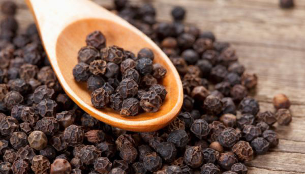 Black pepper is very good for treating bad breath