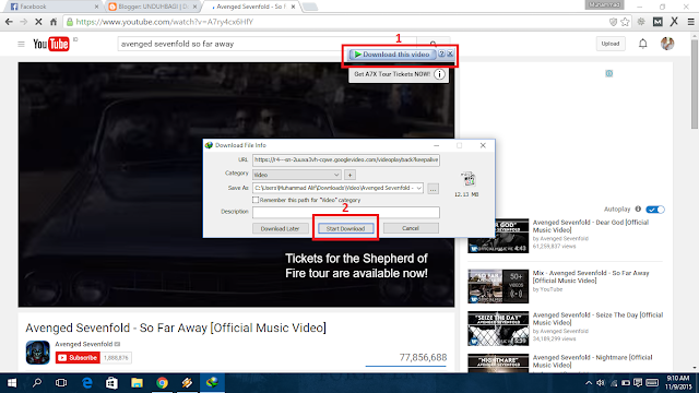 Cara Download Video di Youtube dengan IDM Secara Manual