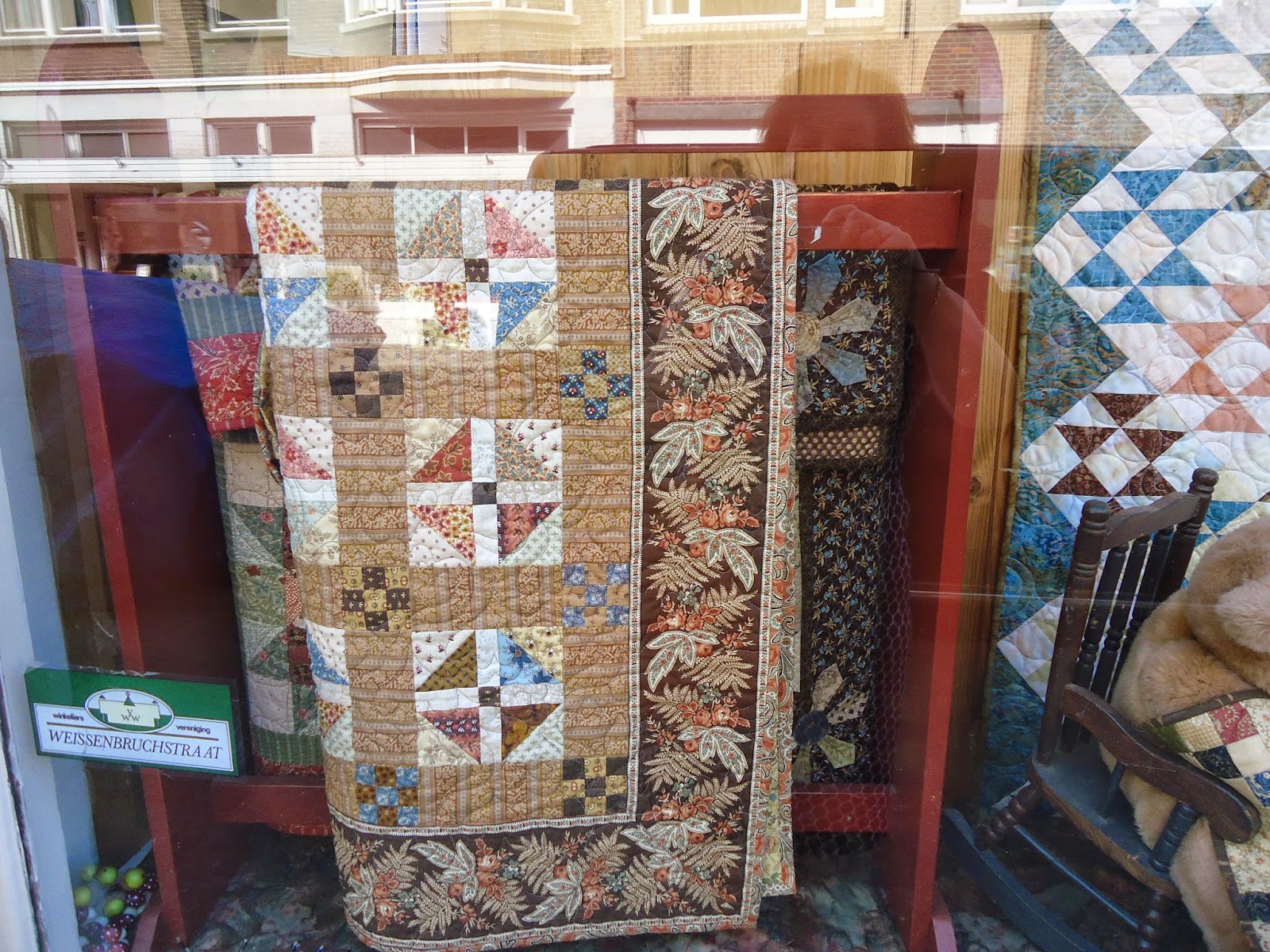 Patricia quilts at home: bezoek aan het quilterspalet in den haag ...