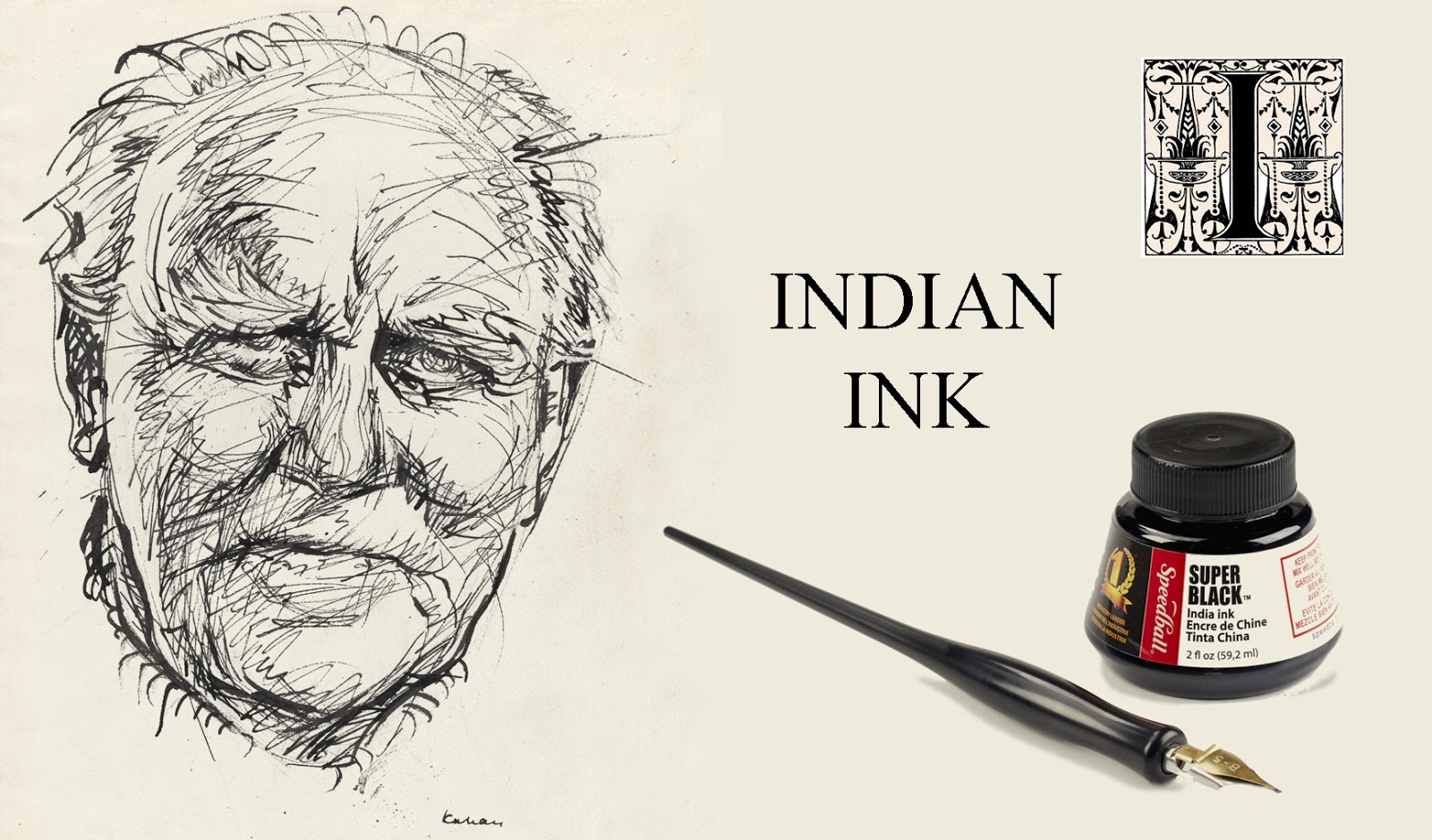 MAP: INDIAN INK