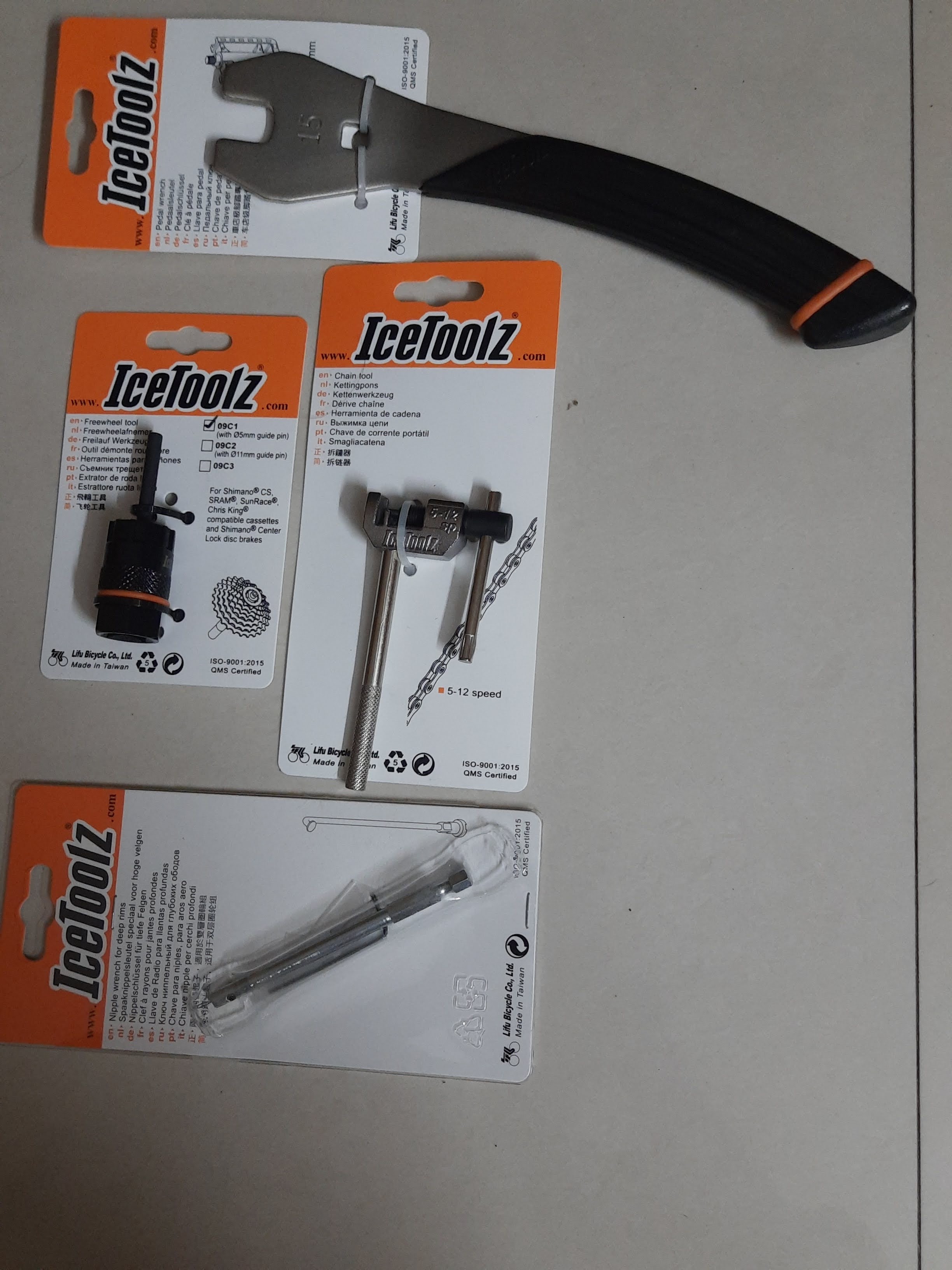 Gear Review Cycle Repair Tools