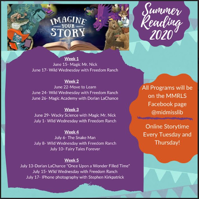 Local Events Library Summer Reading Program Schedule