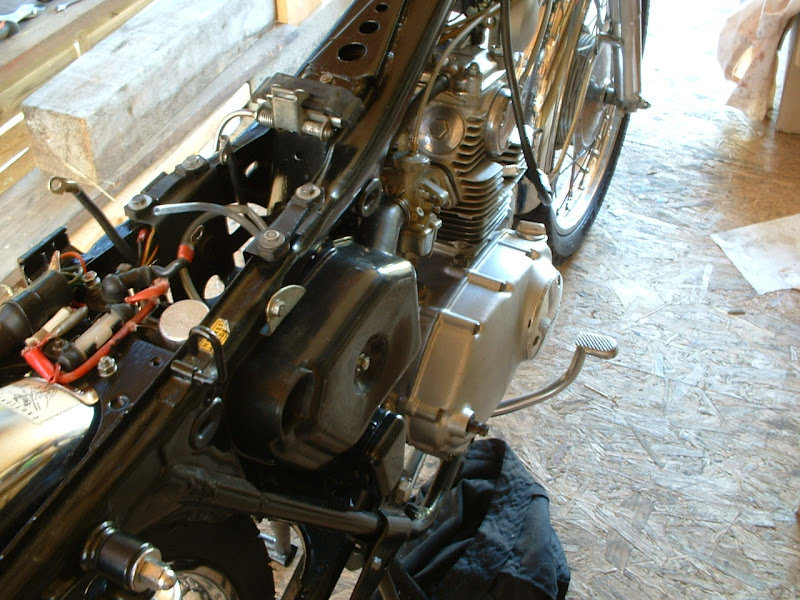 Carter De Chaîne Métal Pour Honda CB 125 K5 - Pièce D'occasion En Bon état