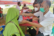 Satgas TMMD Ke 112 TA. 2021 Kodim 0103/Aceh Utara Gelar Pengobatan Massal