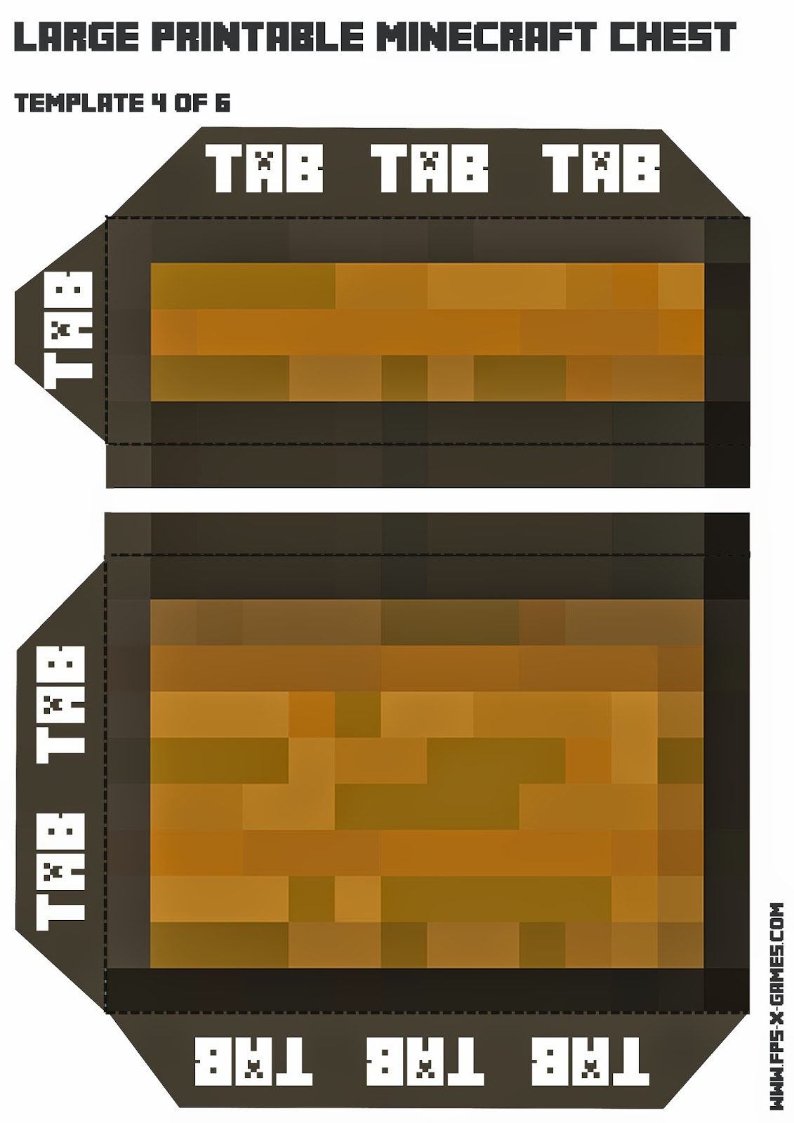Minecraft Papercraft Printables Minecraft Papercraft Printables