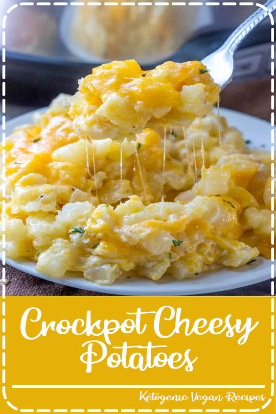Crockpot Cheesy Potatoes - Food Recipes and Tasty