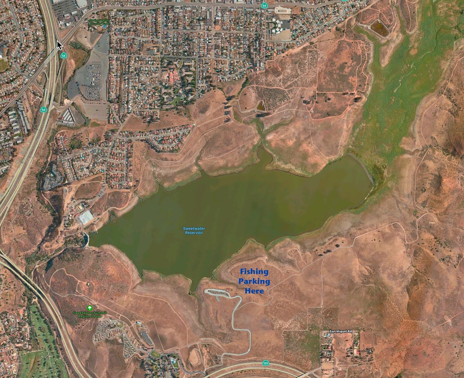 Looking for Lakes Sweetwater Reservoir