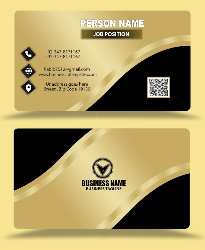 Download Yellow Business Card Design Eps Psd Formats Free Download PSD Mockup Templates