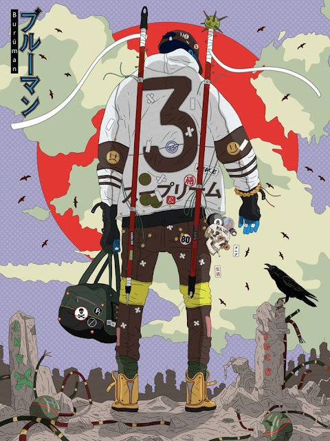 Referensi Sketsa Dan Wallpaper Anime Berpedang Keren, Urban Samurai