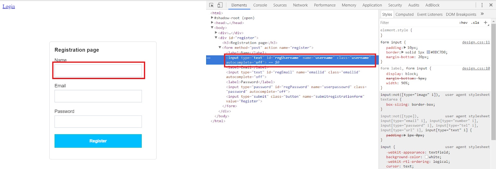 CSS Selectors in Selenium WebDriver with Examples | SKPTRICKS