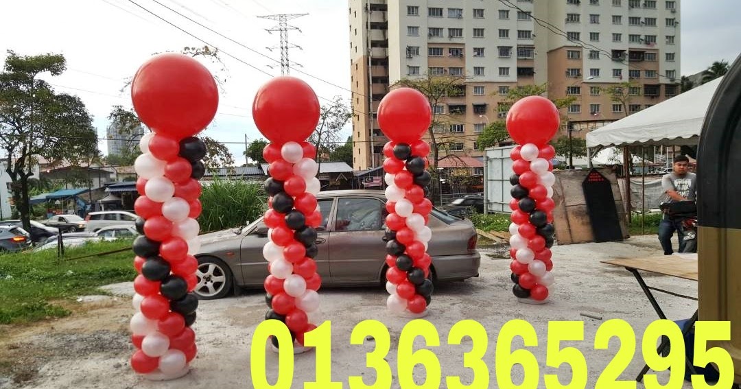 azmi belon BALLOON STAND PUCHONG