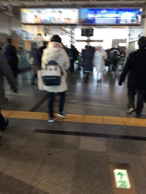 平日、朝の東静岡駅の雰囲気。意外と人が乗り降りしていた |静岡探検倶楽部
