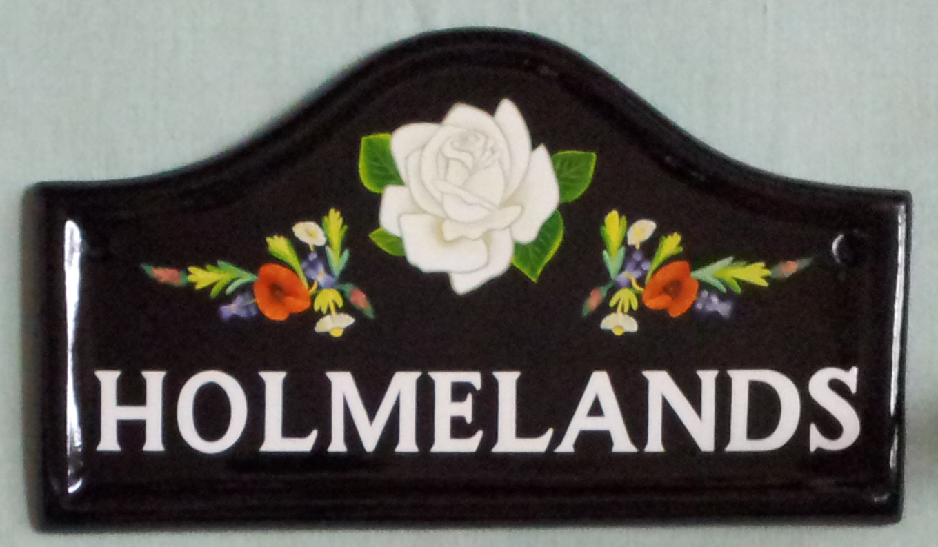 Hand Painted House Signs by Ceramic Art Latest hand painted ceramic